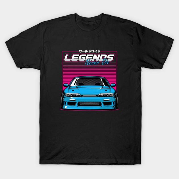 SIlvia S14 T-Shirt by cturs